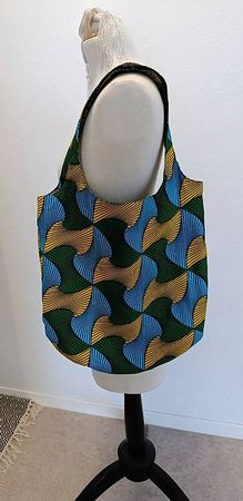 Bunte handmade Baumwoll-Taschen