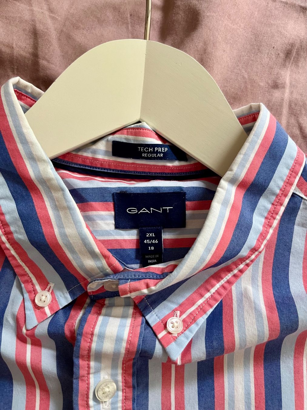 Gant Camicie: GANT Herrenhemd, gestreift, Grösse 2XL – Usato da Gattikon venduto da fab4011 3