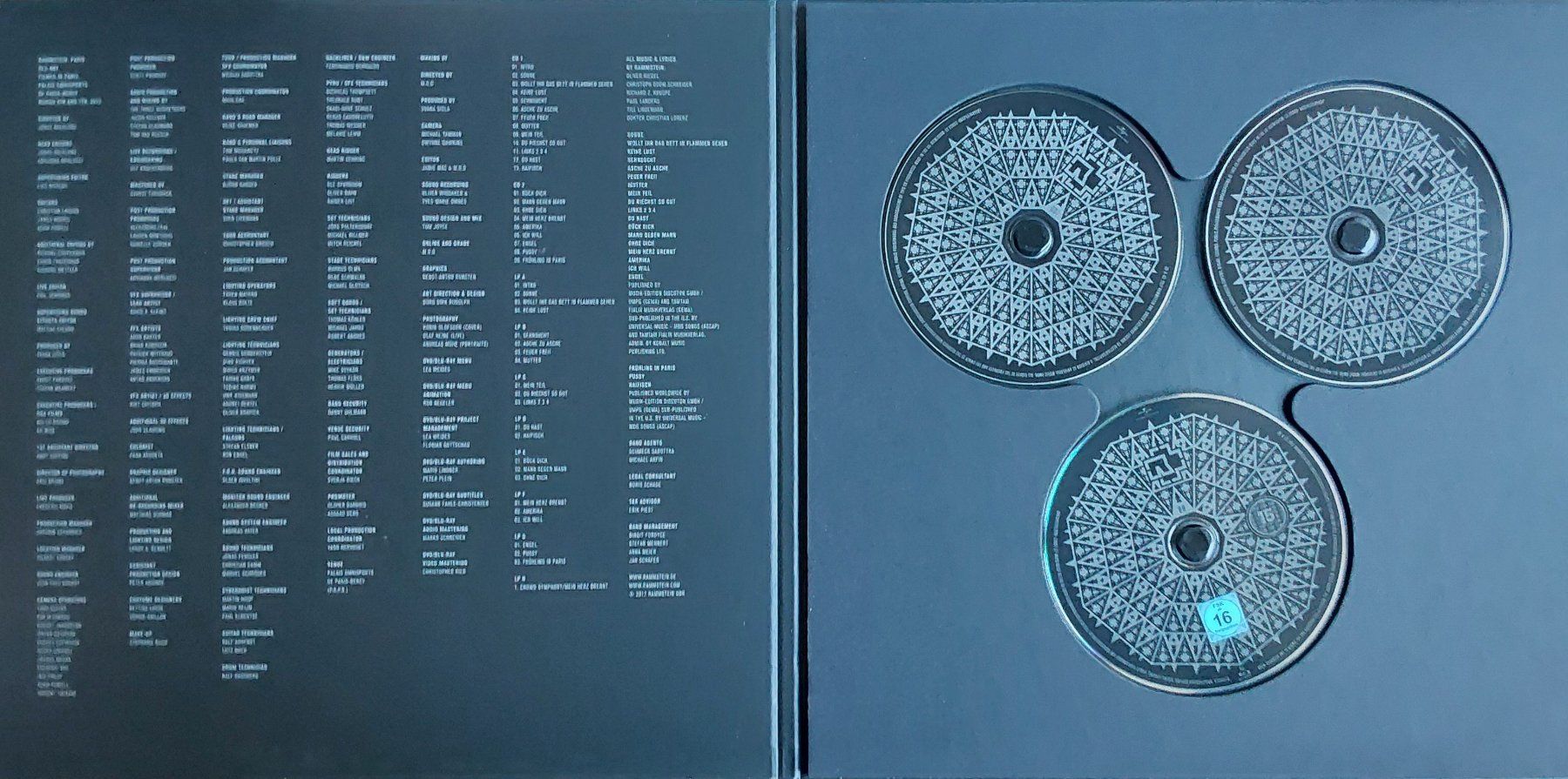 Dischi in vinile: Box Set Deluxe - Rammstein  - Live In Paris  - 2017 Mint Neu – Nuovo e nell'imballaggio originale da Villeret venduto da Fil11 7