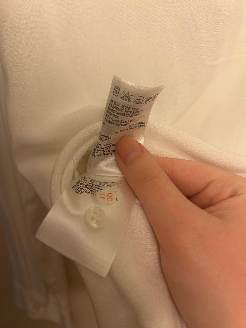 H&M Camicette: Chemisier blanc, taille 36, neuf avec étiquette – Nuovo e nell'imballaggio originale da Genève venduto da lapoucha 3