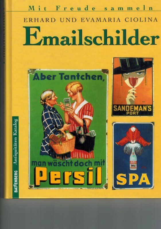 Insegne: GROSSES EMAILSCHILDER BUCH – Usato da Reinach AG venduto da Huckleberrysix
