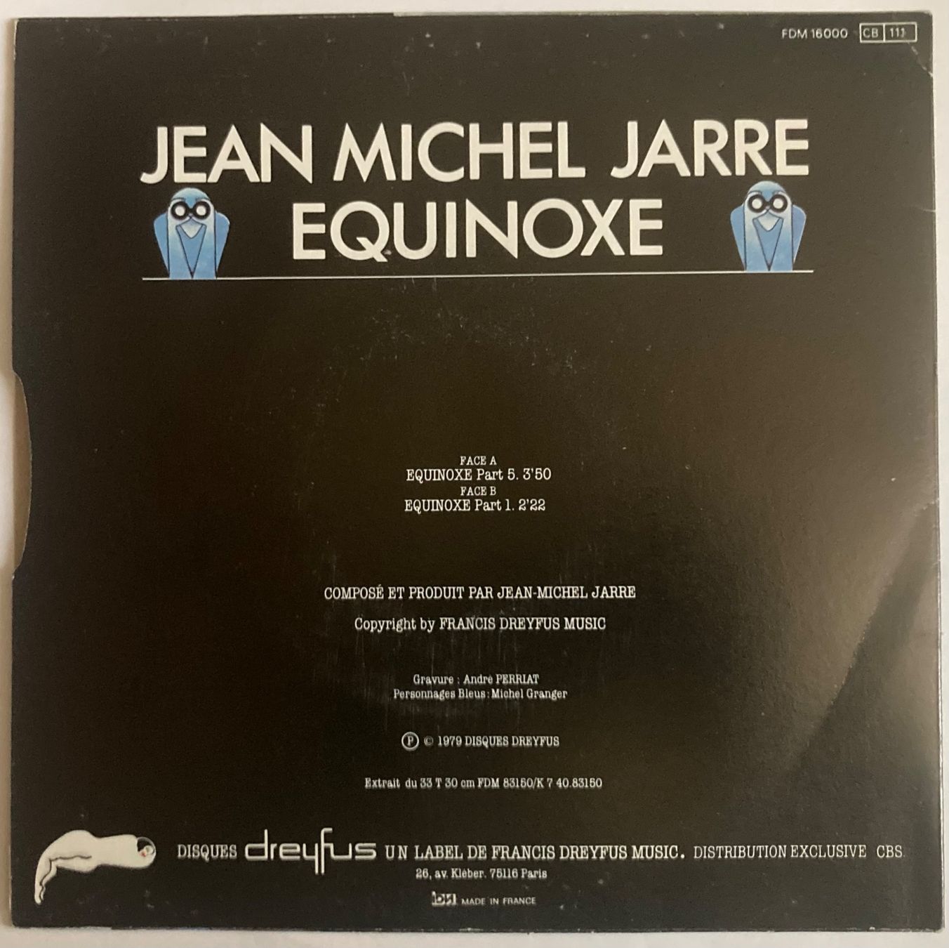 Dischi in vinile: JEAN MICHEL JARRE- EQUINOXE – Usato da Poliez-Pittet venduto da Newtown-Records 1