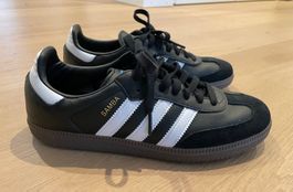 ADIDAS ORIGINALS SAMBA Sneaker schwarz