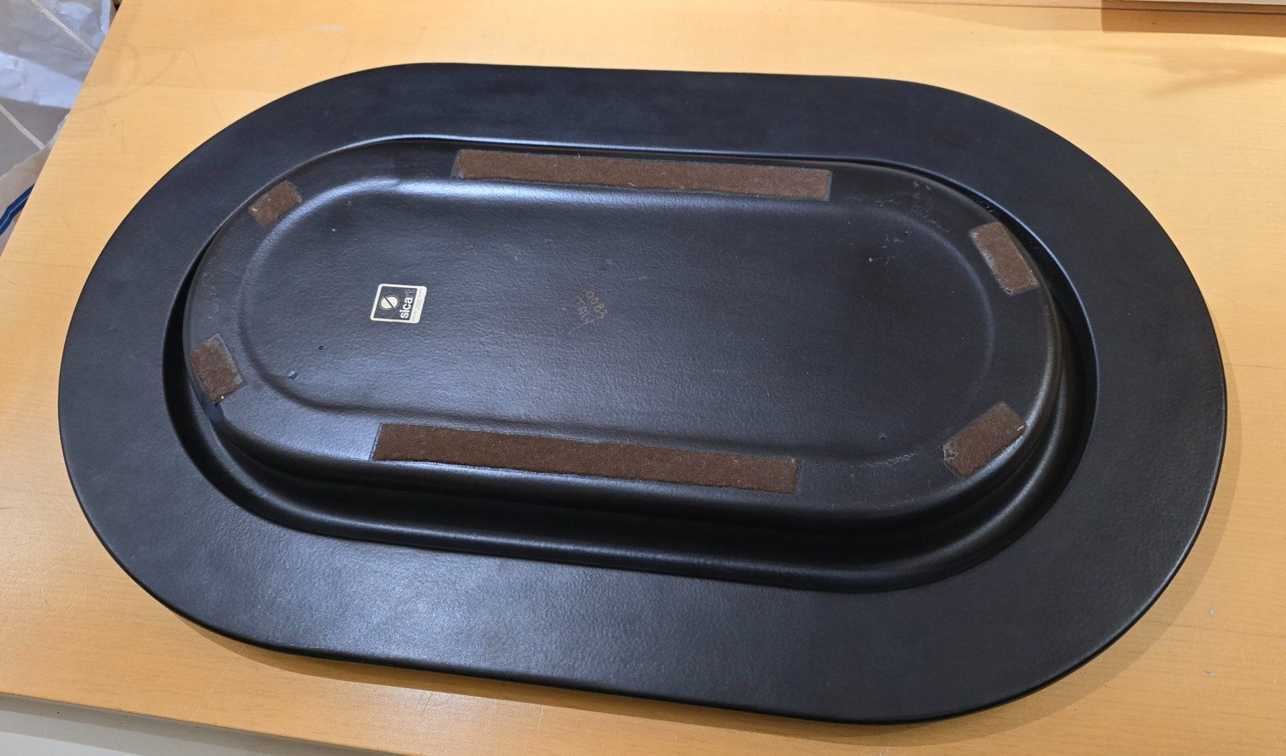 Teller: Original SICART Keramik Platte 70 er – Gebraucht aus Thalwil von Designer50 4