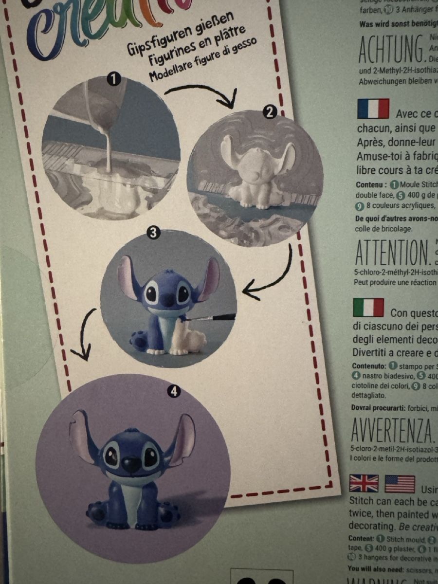 Ravensburger Giocattoli: Stitch Ravensburger Plaster moulding - NEU! – Nuovo e nell'imballaggio originale da Sins venduto da sum_lv6d 3