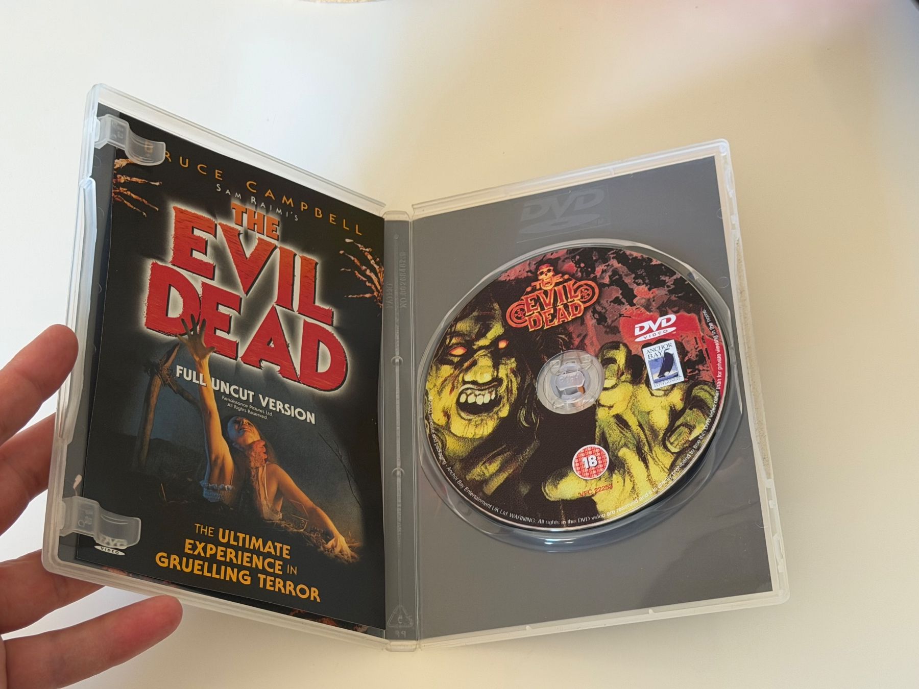Alle DVDs: Evil Dead - The Ultimate DVD Horror Full Uncut Version – Neu (gemäss Beschreibung) aus Altstätten SG von sheamus 2