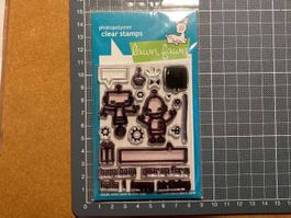 LawnFawn Clearstamps "Boop Birthday"