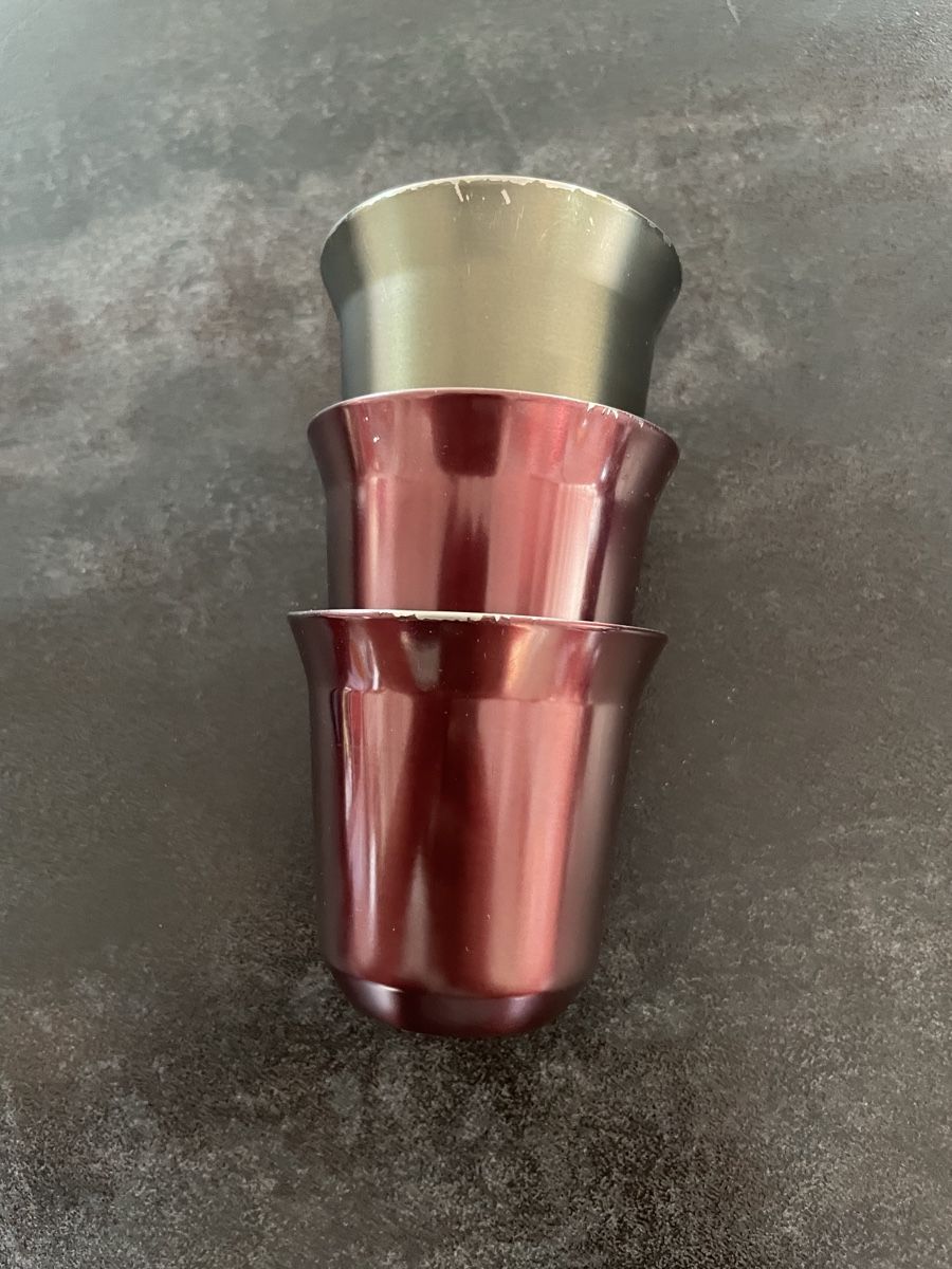 Nespresso Tassen: 3 Tasses à Espresso Nespresso Alu – Gebraucht aus Vallamand von Bricbracbroc82 4
