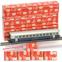 HAG BLS Personenwagen 2. Kl. EW I, blau/creme, 455, H0, OVP