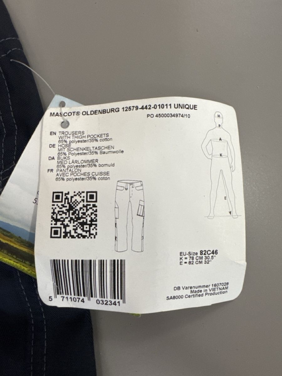 Hosen: Arbeitshose Mascot 46 – Neu (gemäss Beschreibung) aus Einsiedeln von Shkurte_K 1