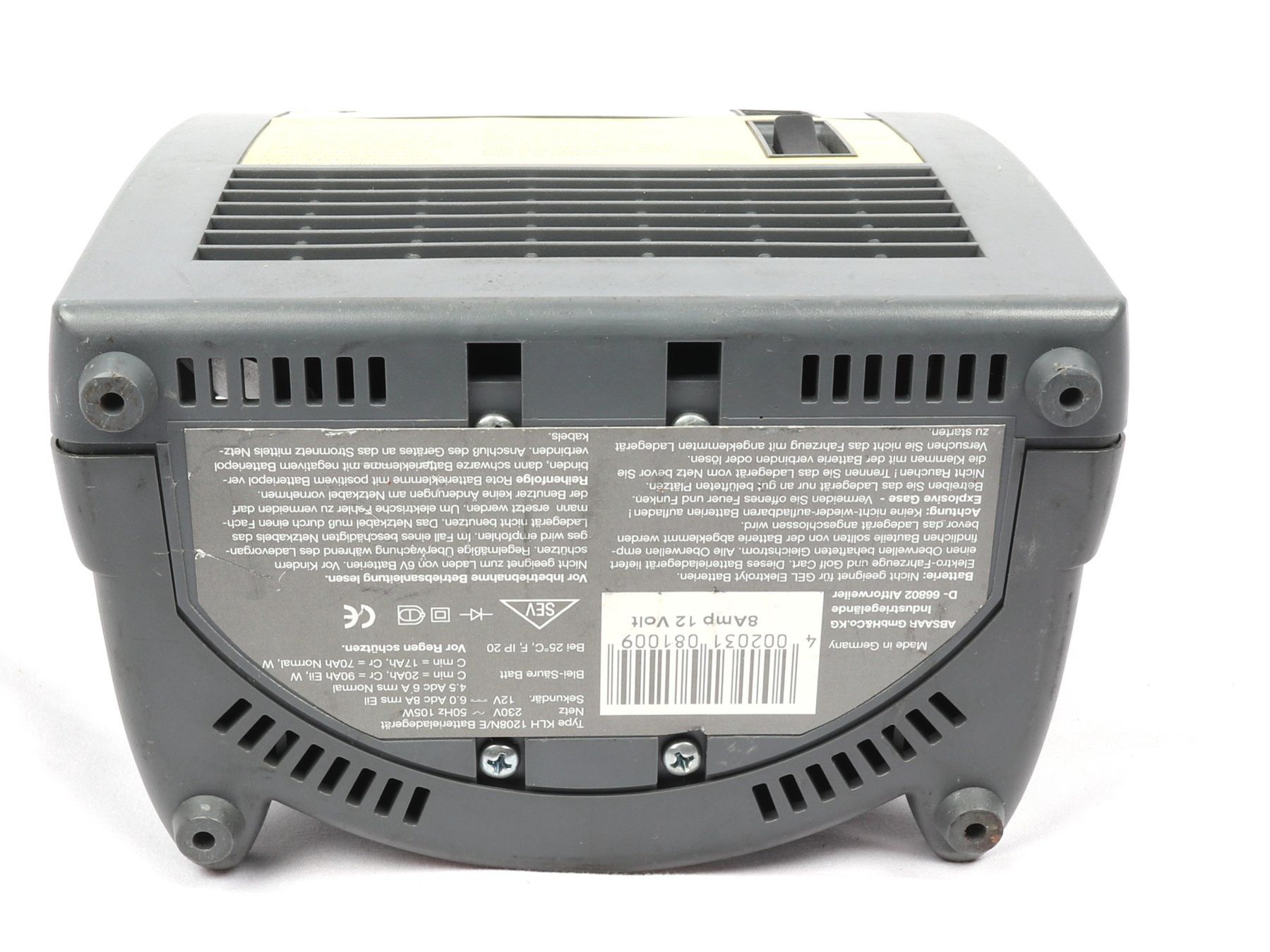 Caricabatterie: ABSAAR Auto Batterieladegerät 8 AMP – Usato da Steinen venduto da Restwert_Steinen 4