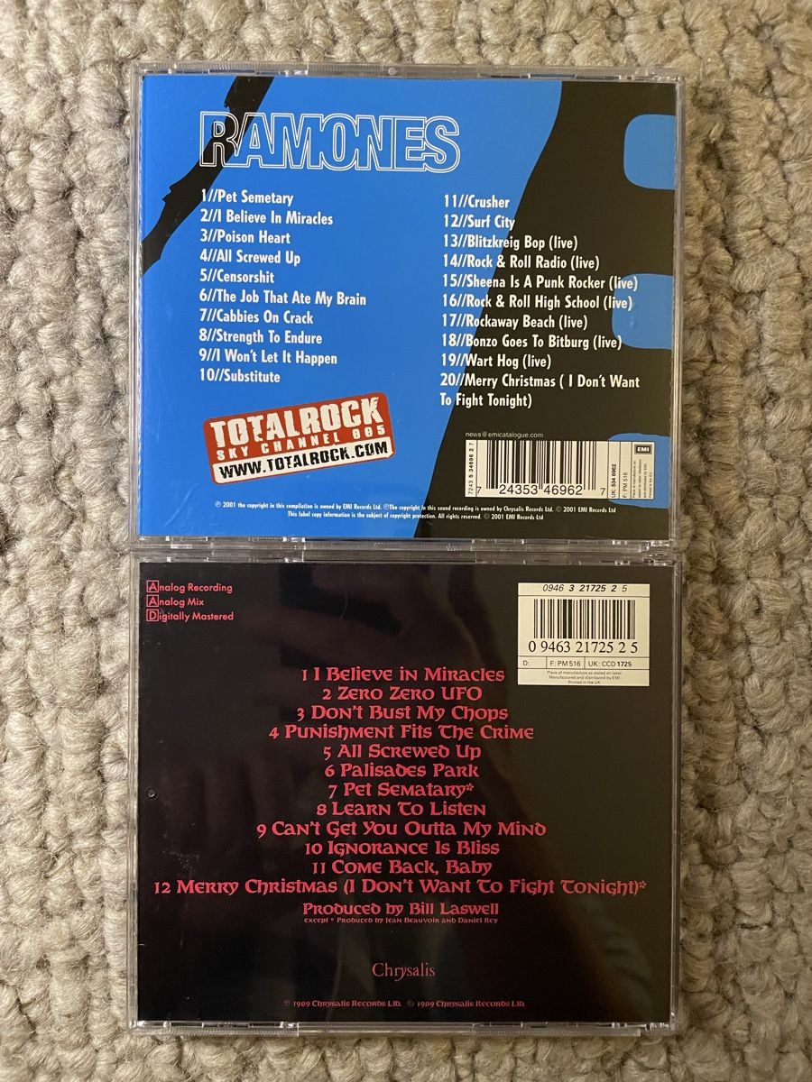 CD: 2x Ramones – Usato da Reinach AG venduto da trigger7811 1