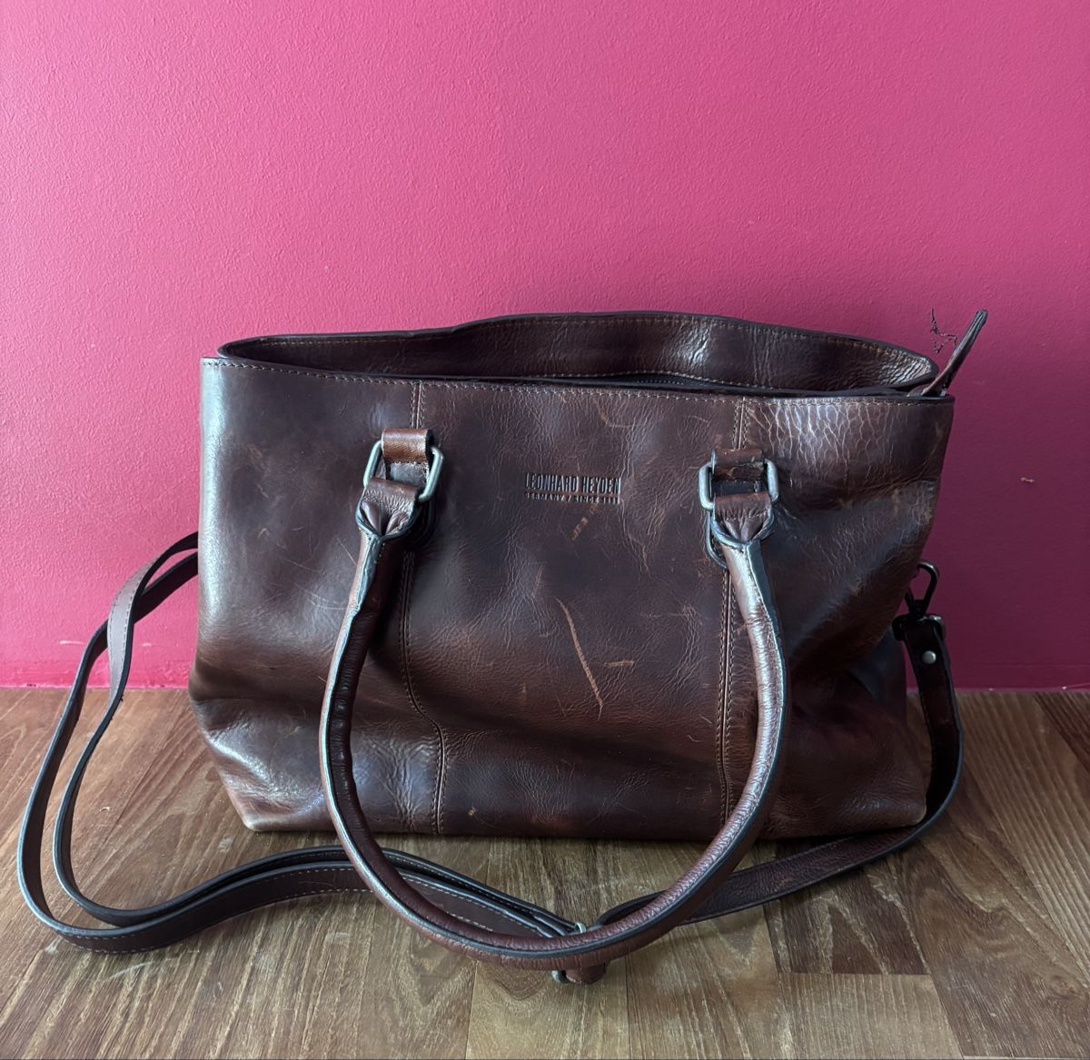 Borse da donna: Ledertasche Leonhard Heyden – Usato da Langenthal venduto da longway 2