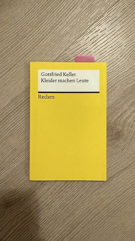 Bücher: Gottfried Keller - Kleider machen Leute – Gebraucht aus Uetendorf von ani_5957