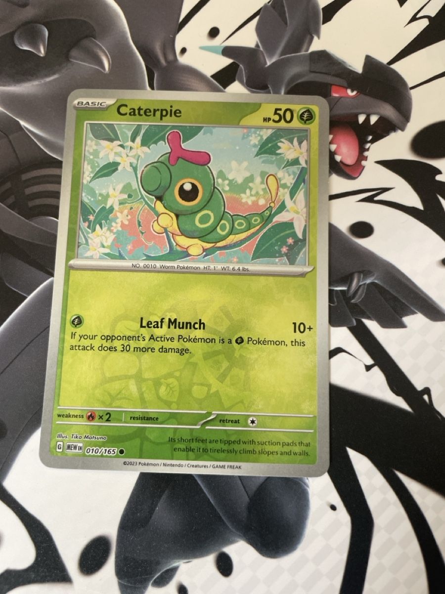 Pokémon Sammelbilder & Trading cards: Caterpie Reverse Holo 010/165 Pokemon 151 – Gebraucht aus Bazenheid von Toulouse12