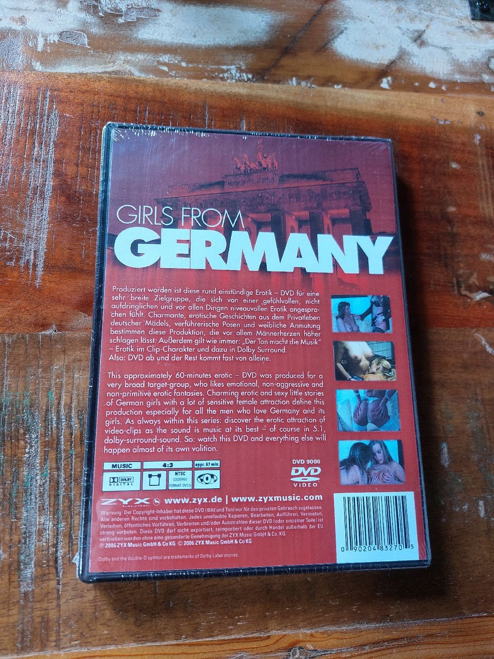 Tutti i DVDs: Girls From Germany, DVD Erotik – Nuovo e nell'imballaggio originale da Winterthur venduto da Belzarek 1