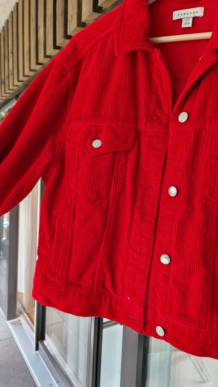 Topshop Giacche: Veste velours côtelé – Nuovo (secondo la descrizione) da Collombey venduto da Preloveditems 3