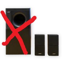 Bose Acoustimass 5 serie III ohne Subwoofer nur Lautsprecher