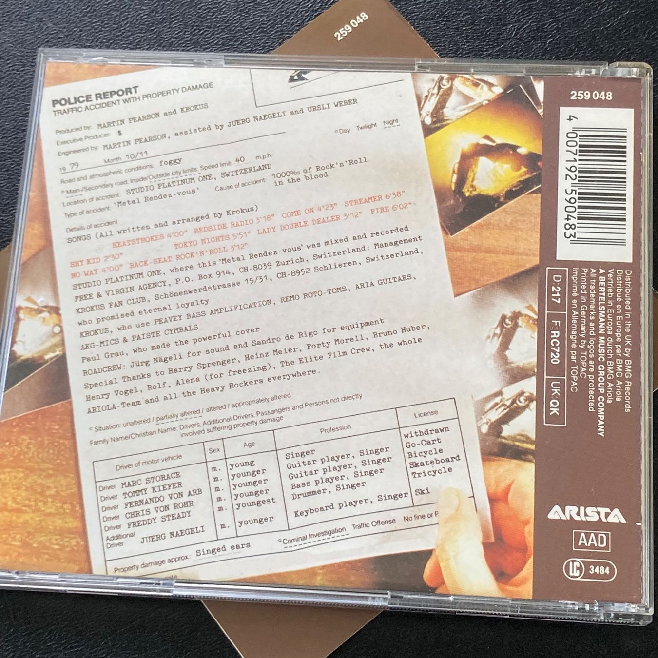 CD: Krokus - Metal Rendez-vous – Usato da Bern venduto da Ntsamina 1