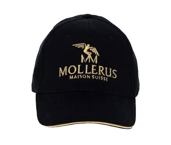 Maison Mollerus Copricapi, berretti & cappellini: Maison Mollerus Baseball Cap Black, Gold – Nuovo (secondo la descrizione) da Arbon venduto da fki_grd6 1