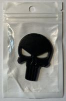 Punischer - autocollant noir mat