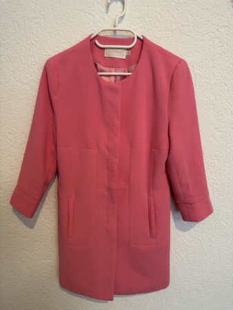 Blazer Jacke Mantel rosa Gr. S / M