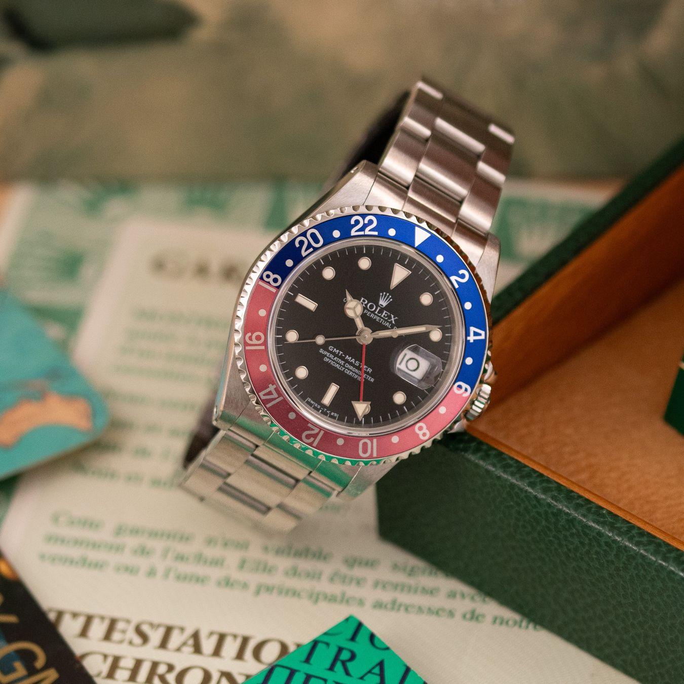 Rolex Uhren: Rolex GMT Master "Pepsi"/ 16700 / 1995 / Full Set – Gebraucht aus Luzern von PrimeSwissTime 2