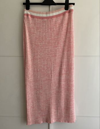 Benetton Rock Gr.M, rosa-weiss gestreift, Top Zustand!