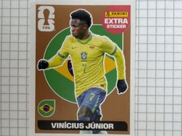 Panini FIFA 2026 Extra Sticker Vinicius Junior Brasil