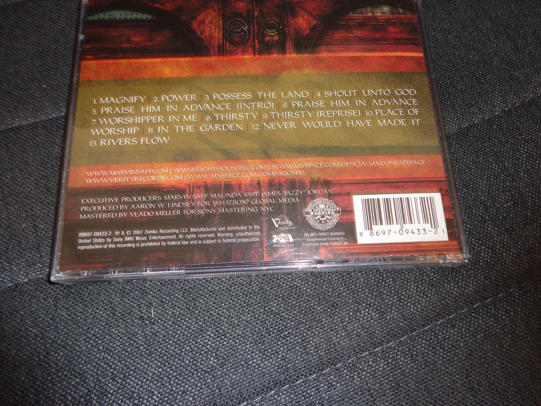 CD: Marvin Sapp - Thirsty CD – Usato da Olten venduto da Disc-Ausverkauf 1