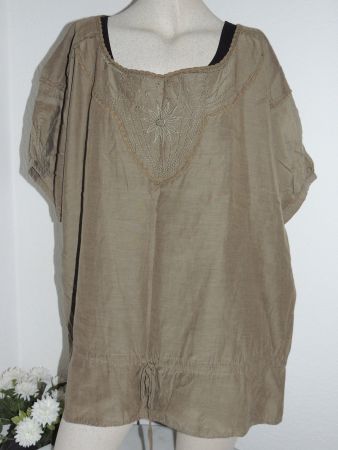 EXKLUSIVE BLUSE «ZARA» COTTON NEU XL