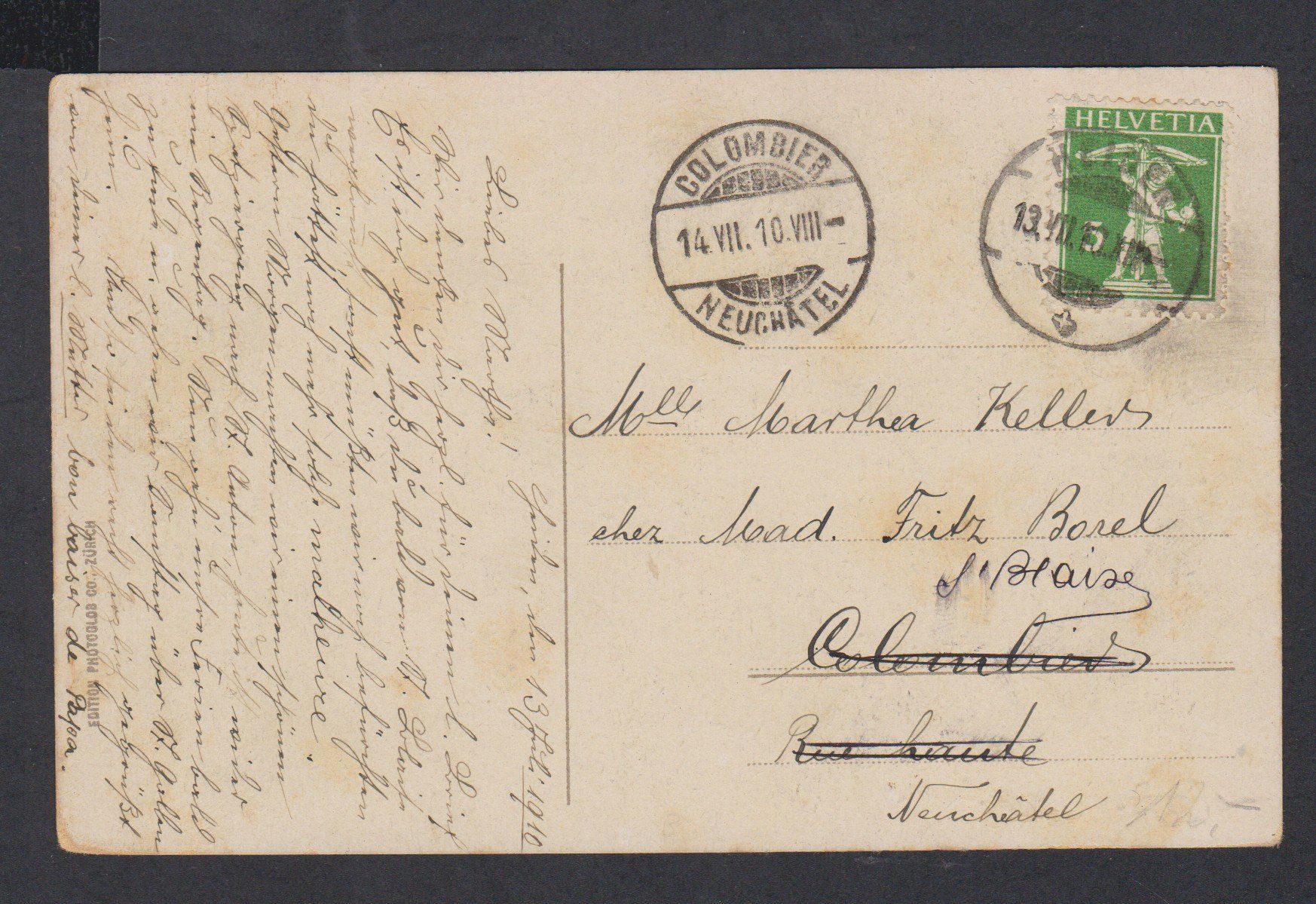 Cartes postales: Rorschach  Heiden-Bahn   :   alte Ansichtskarte von 1910 – D'occasion à Vitznau par Ropaku 1