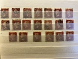 Red penny stamps