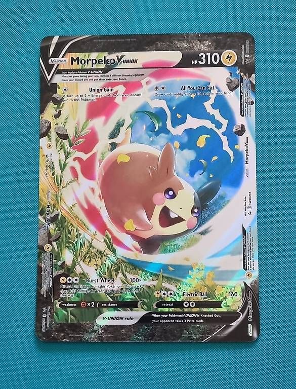 Carte collezionabili: Pokemon Morpeko V Jumbo Karte – Usato da Oberbipp venduto da ret_6hxb 4