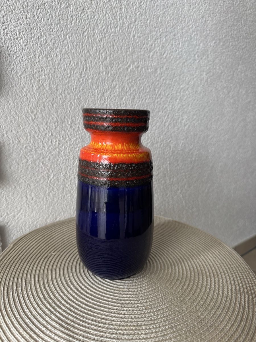 Vasi & Recipienti: Scheurich Fat Lava Keramik Vase, West Germany – Usato da Balsthal venduto da Narulya