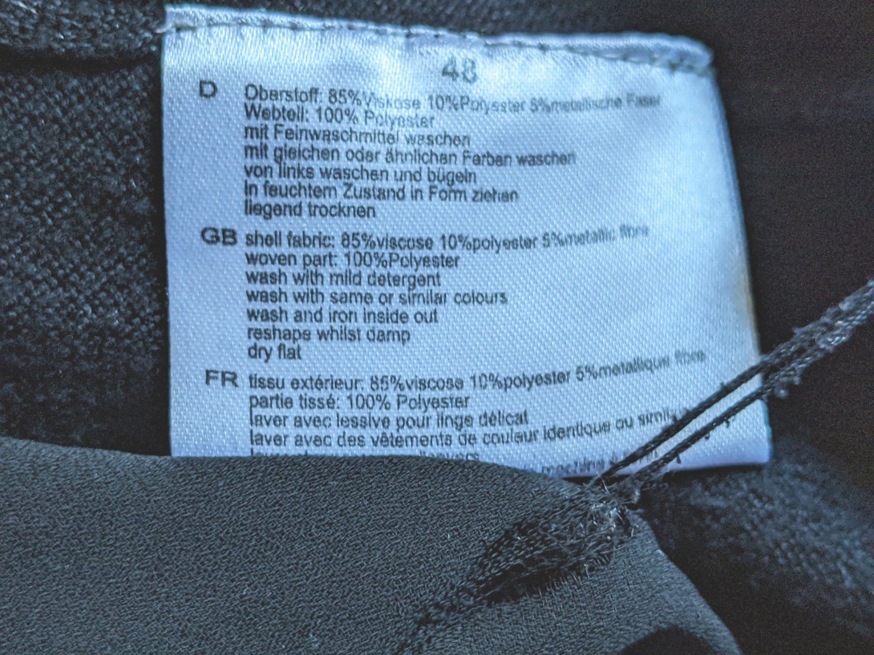 Pullover & Sweatshirts: PFEFFINGER : Pull de soirée fendu dans le dos XL-XXL – Gebraucht aus Petit-Lancy von lilycerise 9