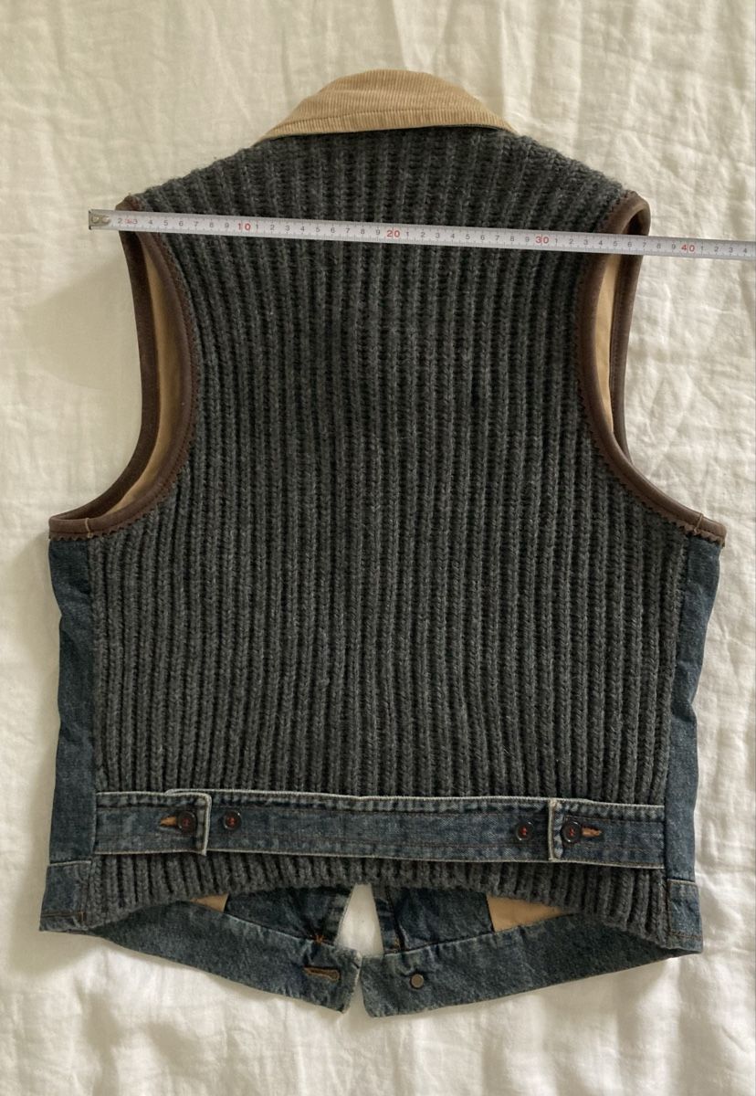 Dsquared2 Gilet & Giacche: Dsquared2 Herrenweste Denim und Strick 52 – Usato da Zürich venduto da mainau16 9