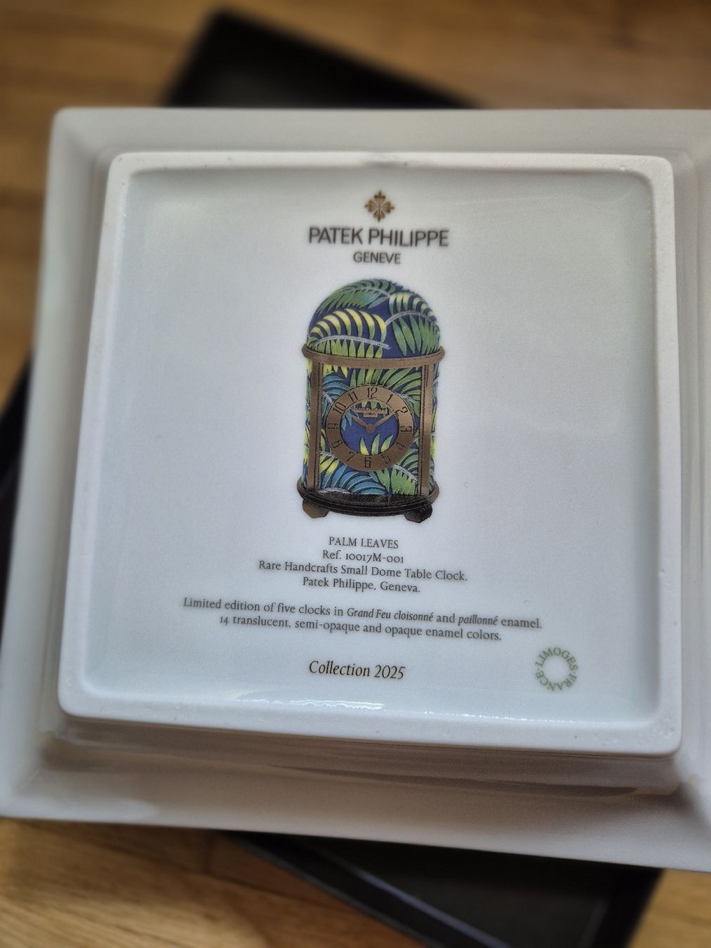 Assiettes: patek philippe limoges 2025 – Neuf avec emballage d'origine à Genève par Jouyt 2
