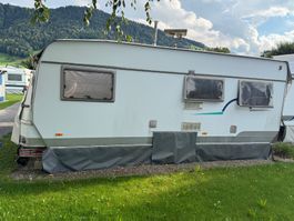 Eriba540A-Standwohnwagen mit Vorzelt-CHF6.000