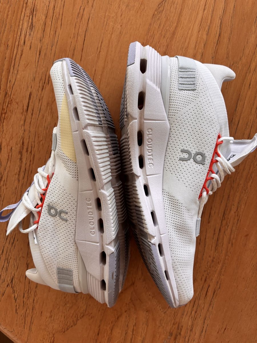 On Scarpe da uomo: ON Cloudswift White/Orange Running Shoes Size  – Usato da Zürich venduto da Grothschild 8