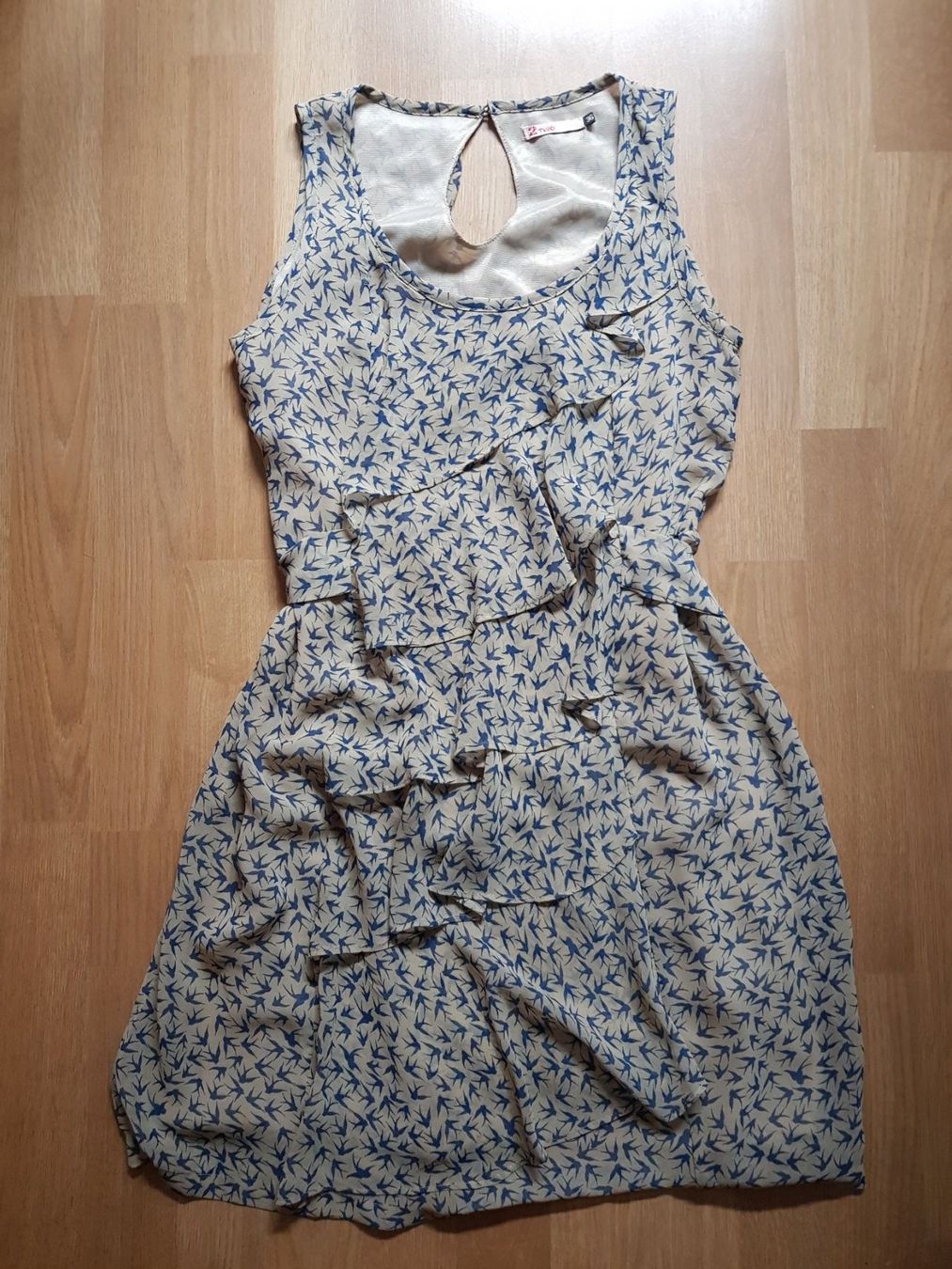 Vestiti: Wunderschönes Vintage Kleid Schwalben "2 TWO" Gr.36 – Usato da Gwatt (Thun) venduto da umwelt-brocki