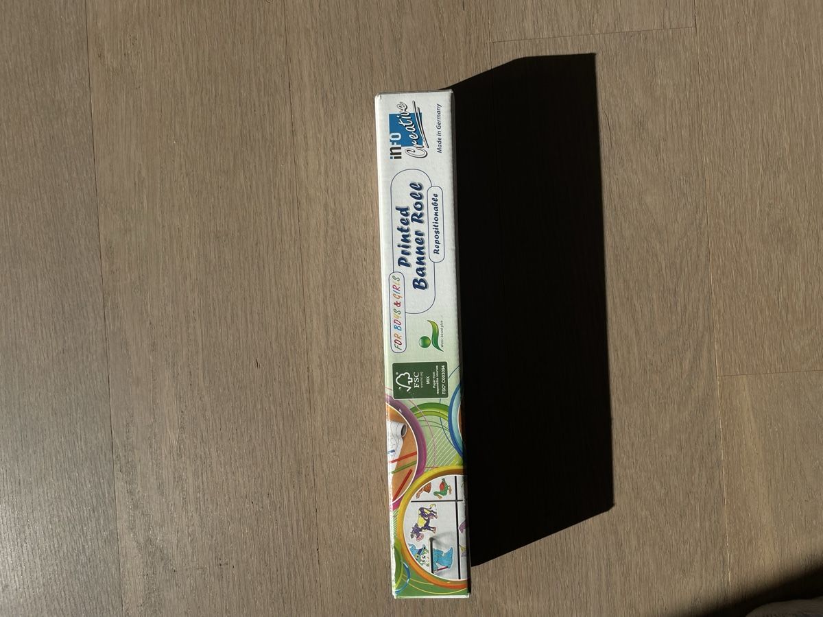 Jeux: in-o Creative Banner Rolle, ablösbar, neu – Neuf avec emballage d'origine à Steinhausen par Piaweber1943.