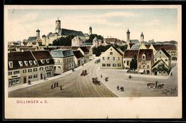 Eugen Felle: Dillingen a. D., Ortsansich