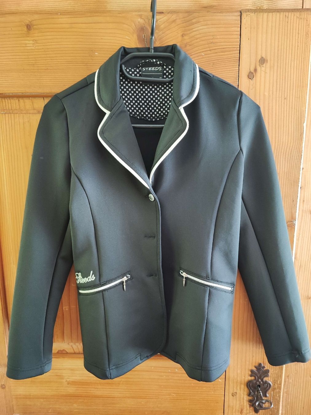 Giacche & Cappotti: Steeds Turnierjacket Gr. 152 Schwarz – Usato da Beinwil am See venduto da stephanielarsen