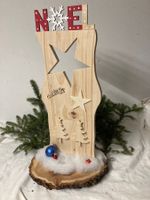 Weihnachts Deko Aus Holz NOEL und Sterne Tannenbaum Motive