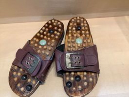 Chinesische Fuss-Reflexzonen Massage-Sandalen