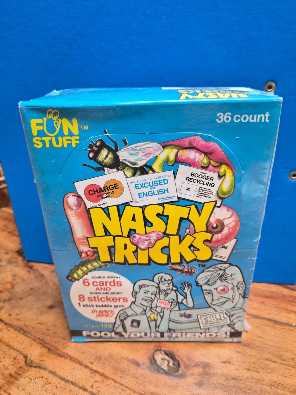 Sammelbilder & Trading cards: TRADING CARDS NASTY TRICKS – Neu und originalverpackt aus Schönenberg ZH von heaangst