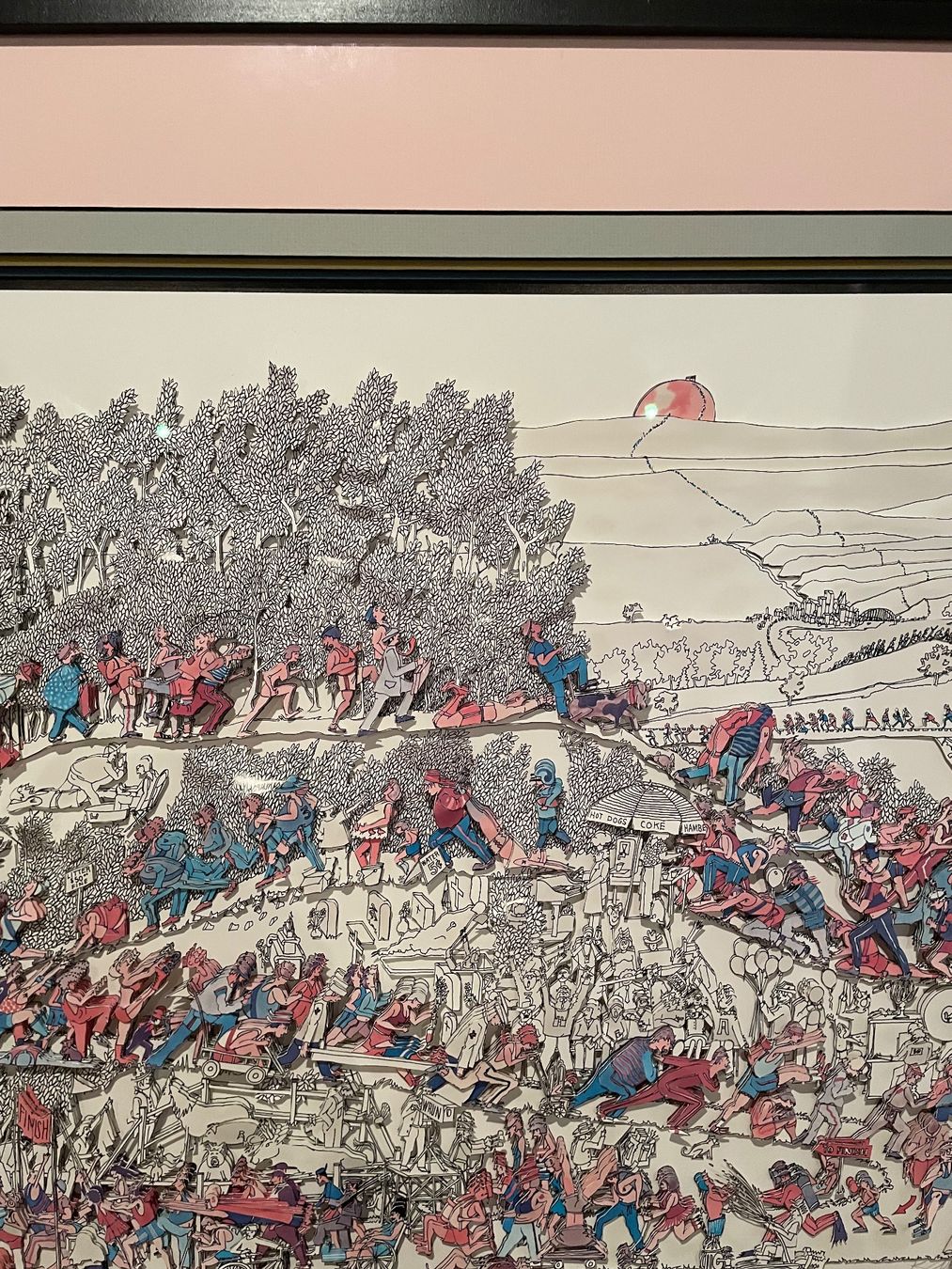 Grafiken & Lithographien: B. Johnson "It's all downhill from here", signiert, 2/100 – Gebraucht aus Basel von squareone100 2