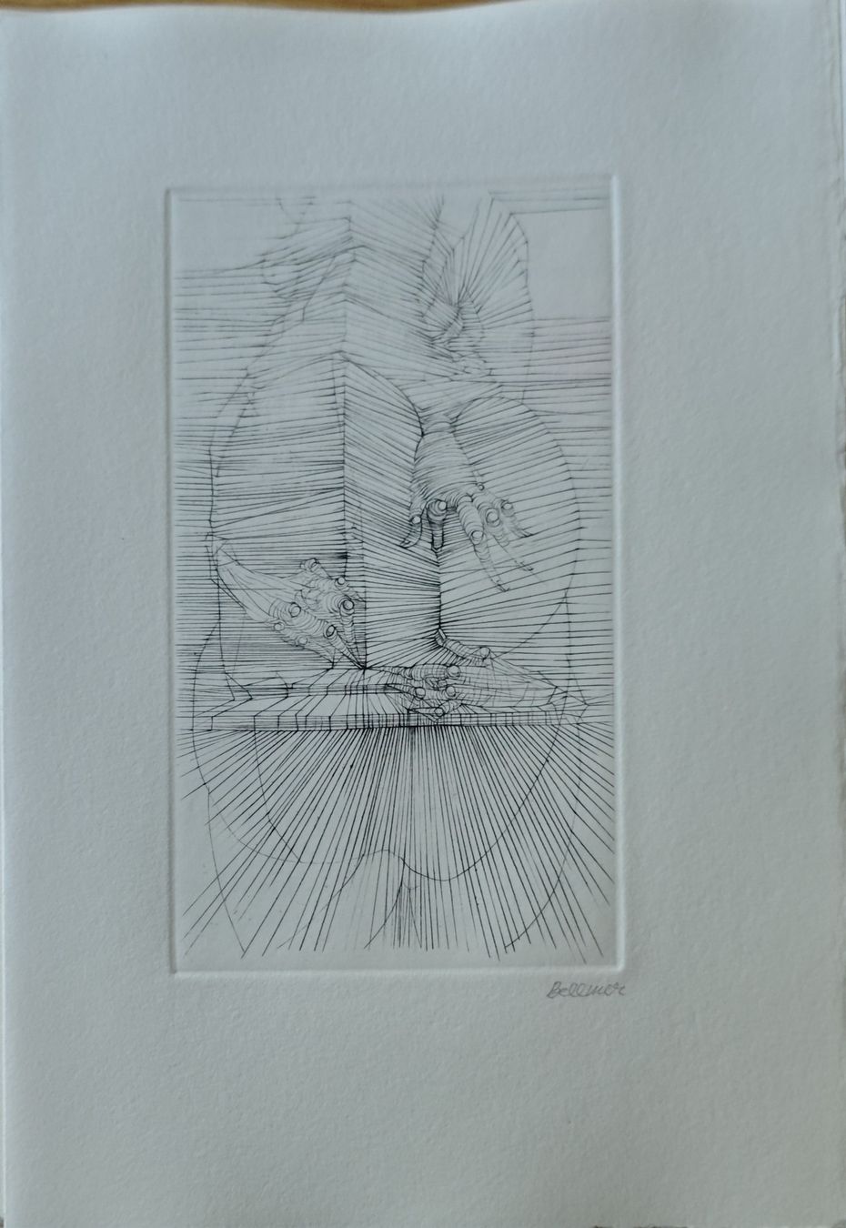 Tableaux: Hans Bellmer Mode d'emploi 1967 Etching Print – D'occasion à St moritz par apog 1