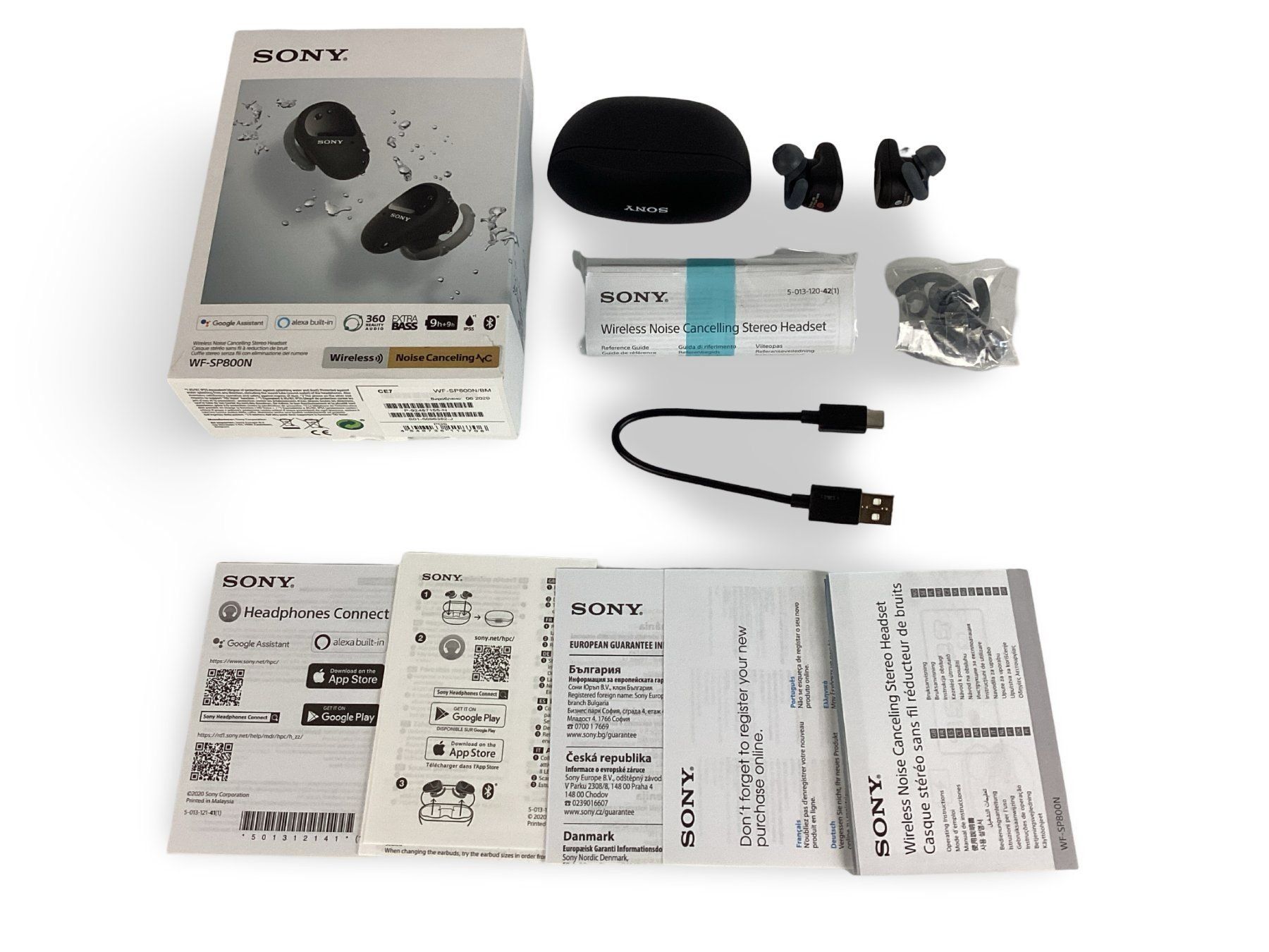 Sony Cuffie: SONY WF-SP800N Wireless – Nuovo (secondo la descrizione) da Lausanne venduto da van_8p85
